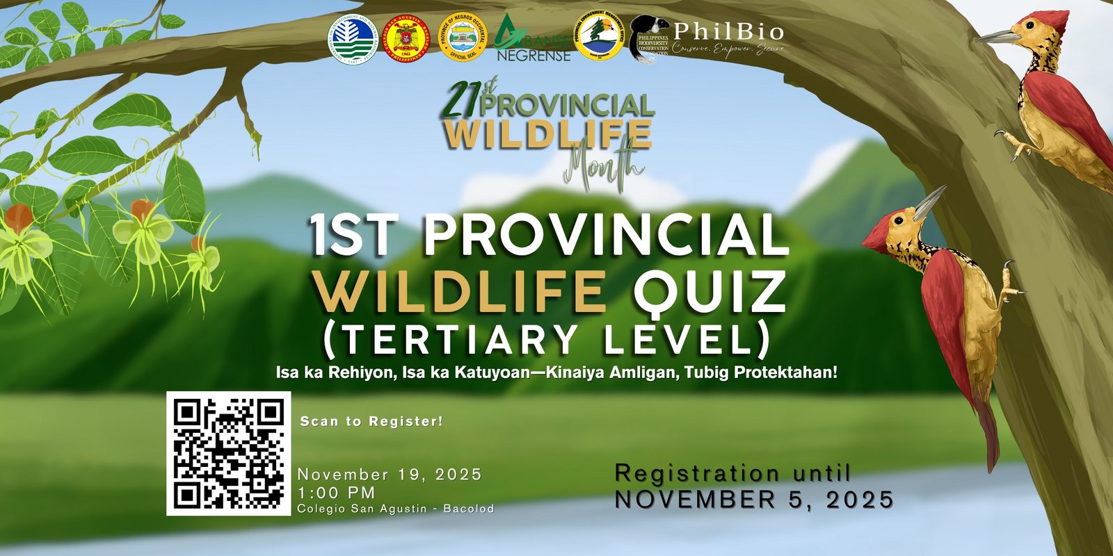 1st Provincial Wildlife Quiz for College students